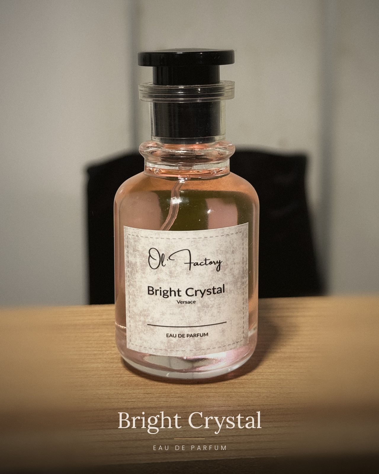 Bright Crystal inspired pink perfume by Ol' Factory